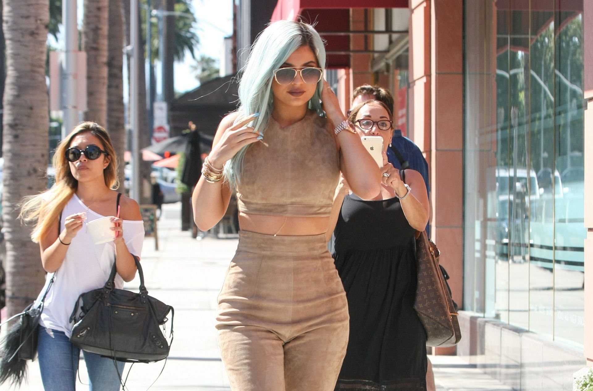 Kylie Jenner in her "King Kylie" era in Los Angeles - July 10, 2015 (Image via Getty)